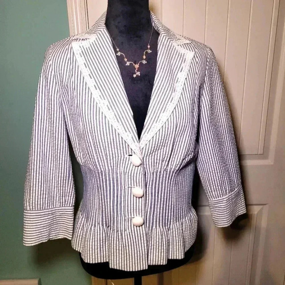 Alberto Makali Jackets & Blazers - Alberto makali 100% cotton jacket size 6